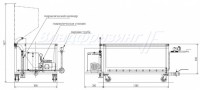 Котел паровой для варки морепродукта CHOB-350L (Ю.Корея)